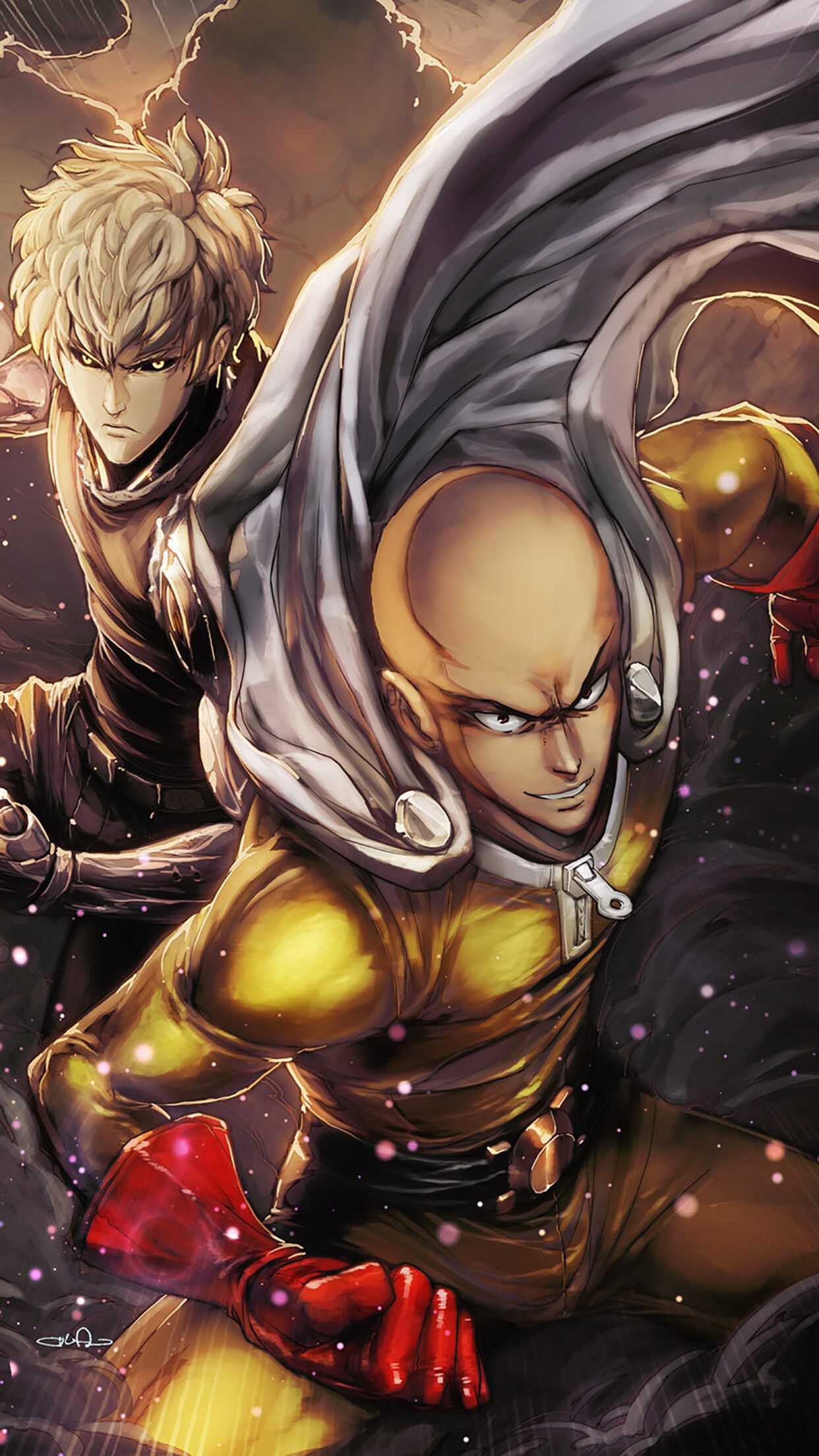 Background One Punch Man Wallpaper