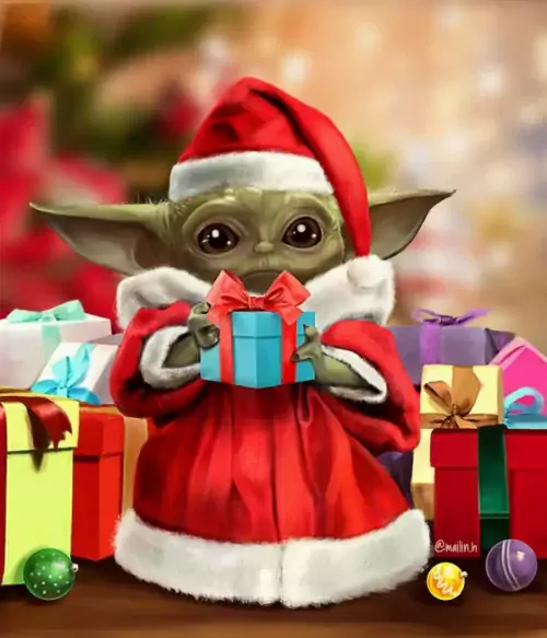 Background Baby Yoda Wallpaper