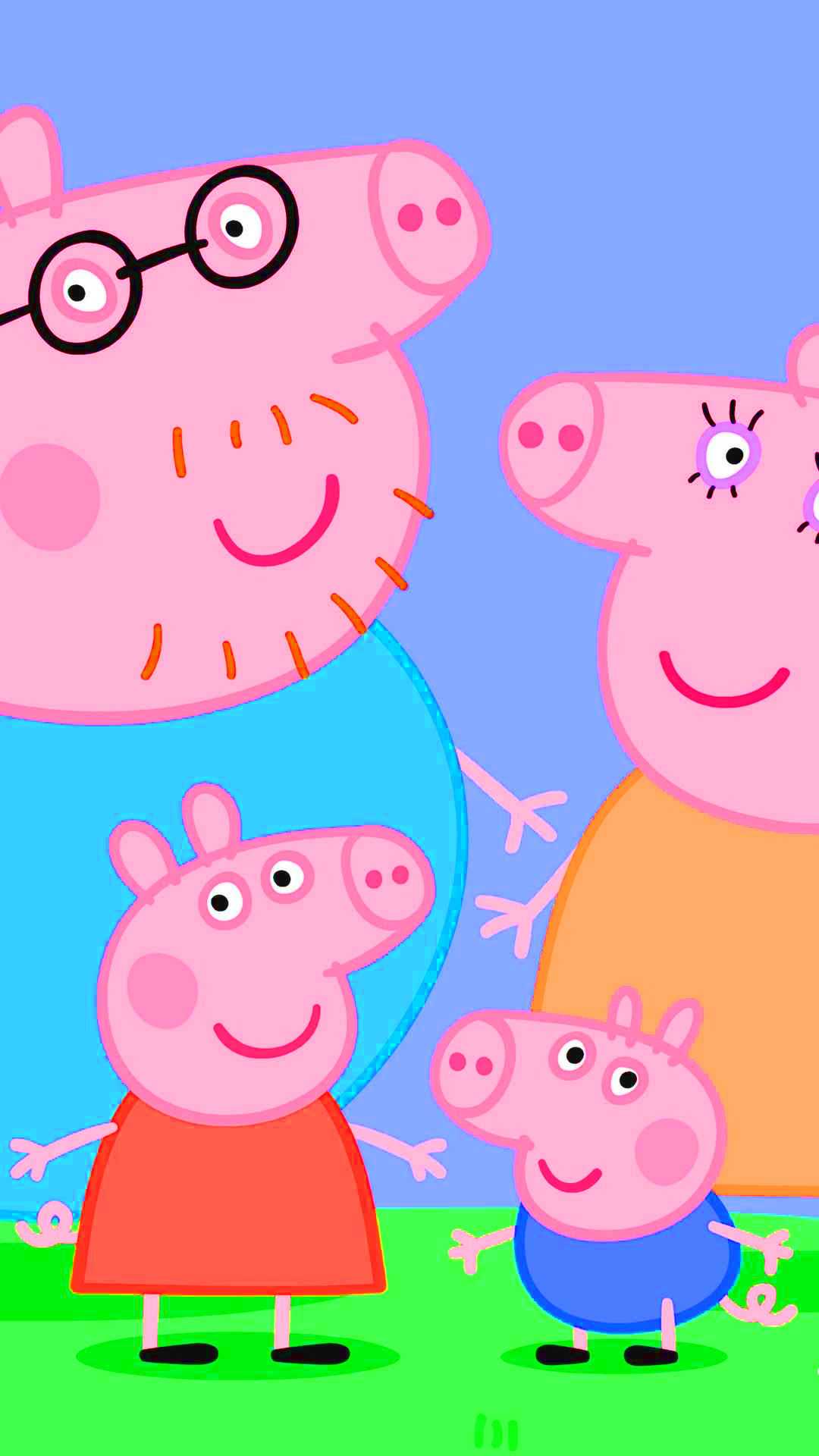 Background Peppa Pig House Wallpaper
