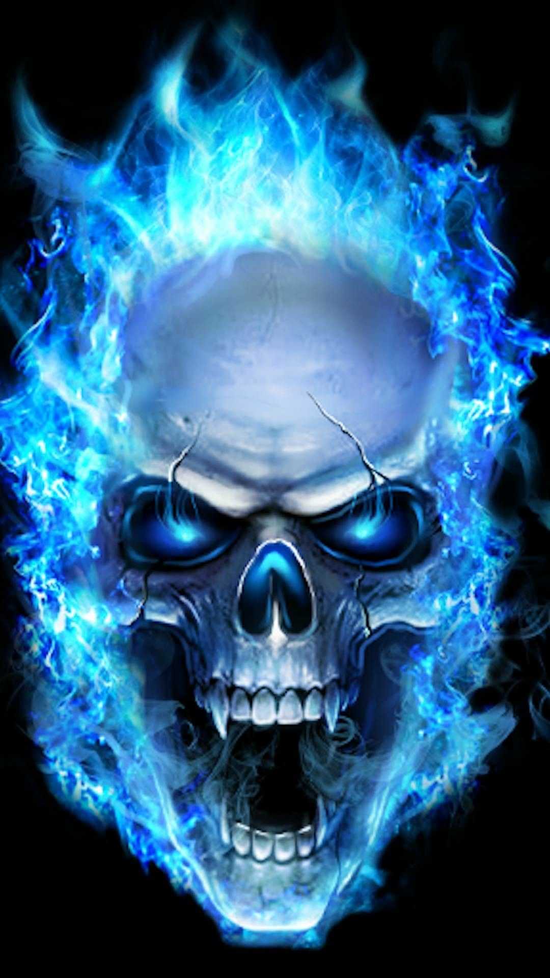 Dark Skull Wallpaper-sgquangbinhtourist.com.vn