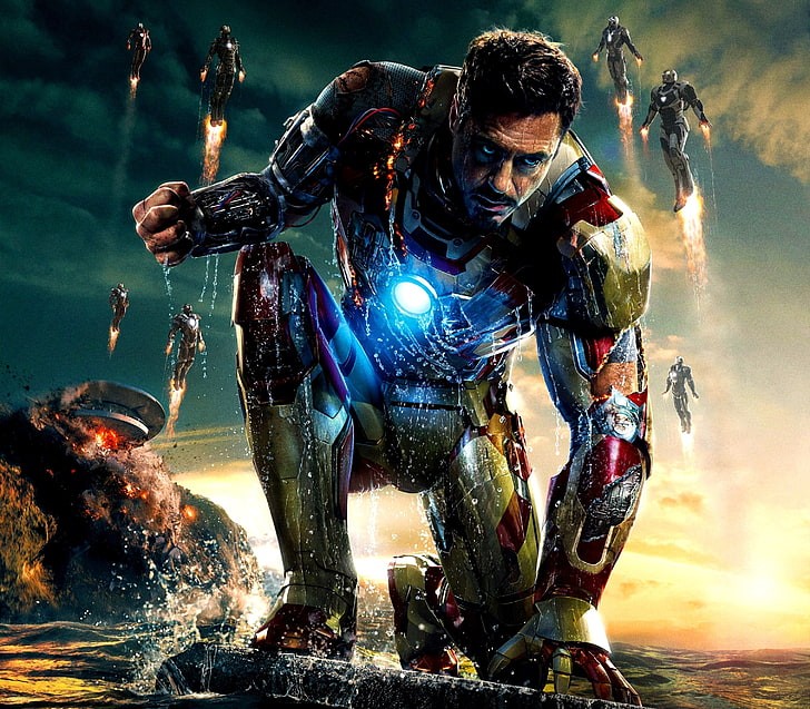 Background Avengers Wallpaper