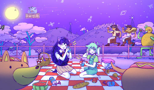 Background Omori Wallpaper