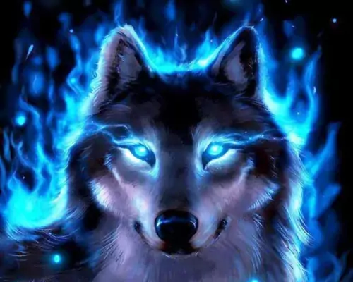 Background Wolf Wallpaper