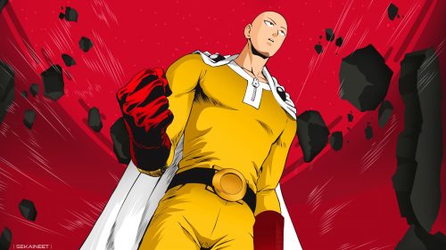 Desktop One Punch Man Wallpaper