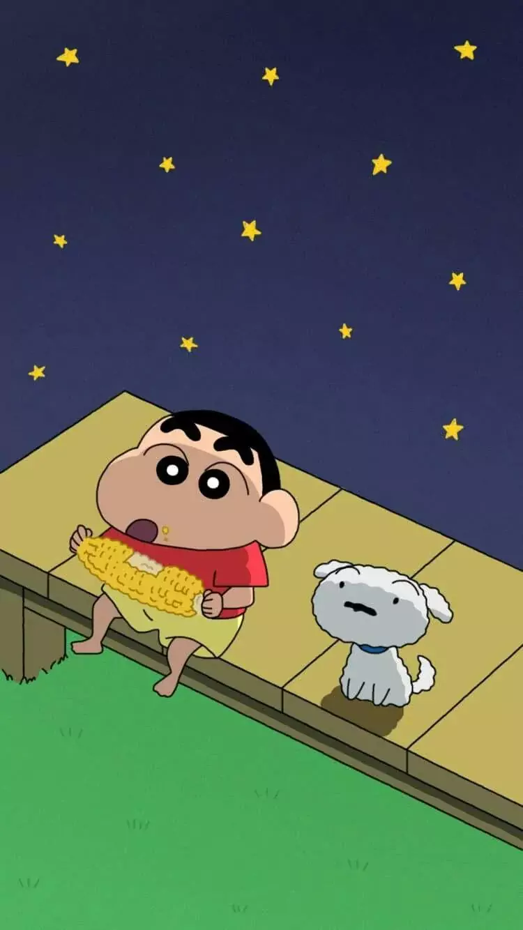 Background Shinchan Wallpaper