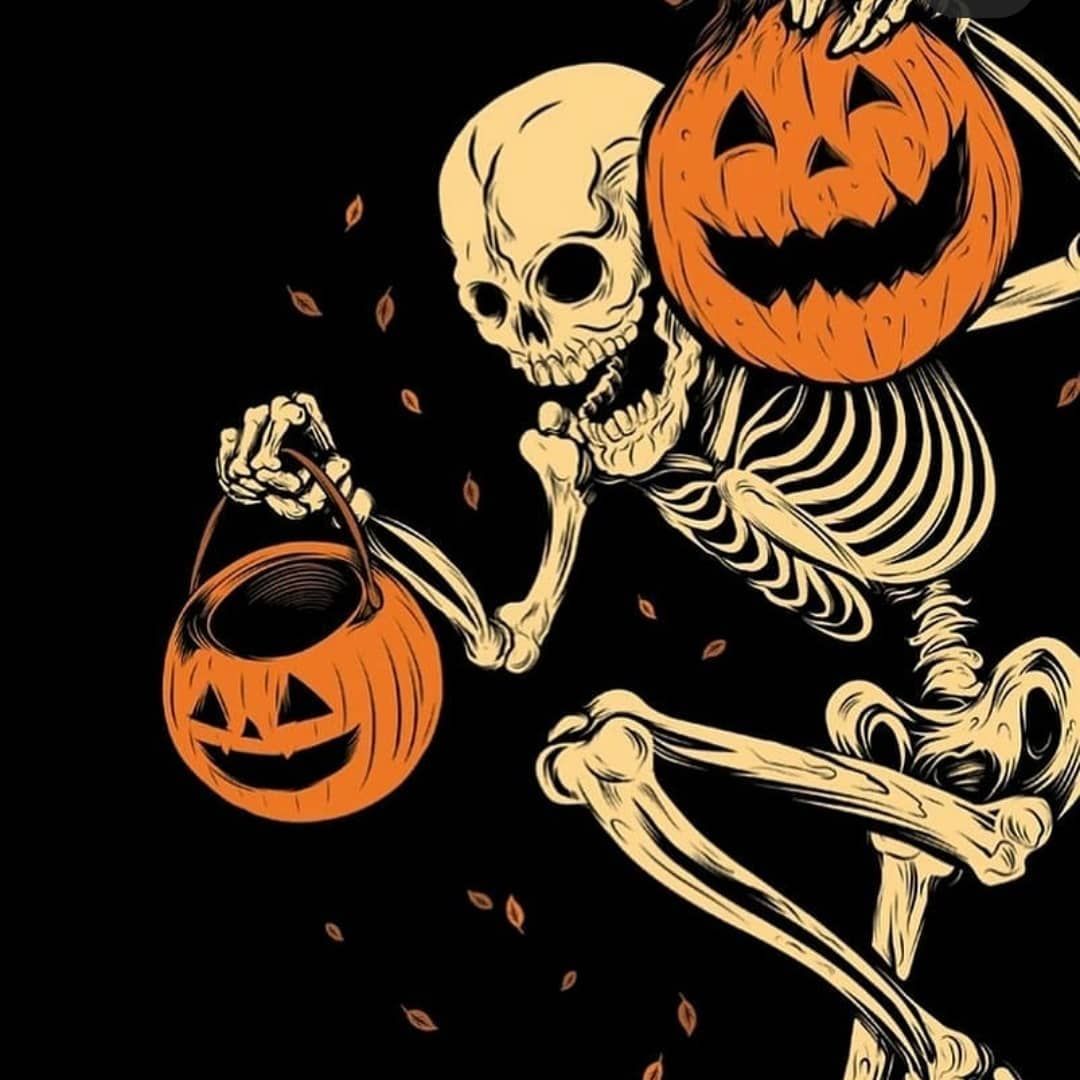 Background Skeleton Wallpaper