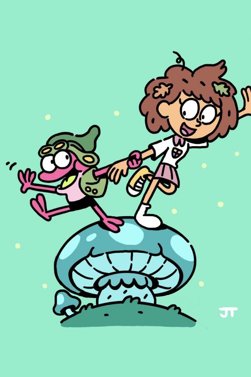 Background Amphibia Wallpaper