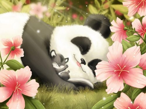 Background Panda Wallpaper