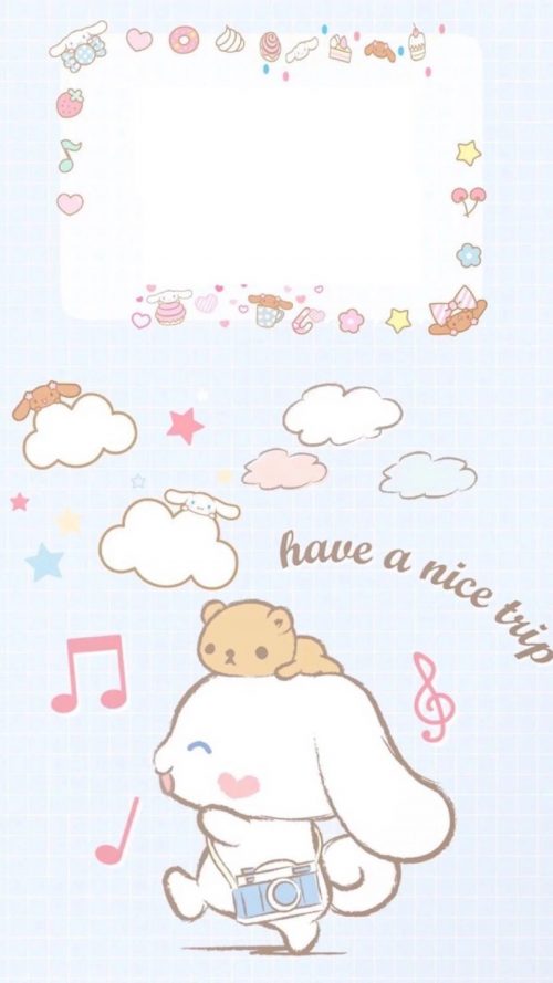 Background Cinnamoroll Wallpaper