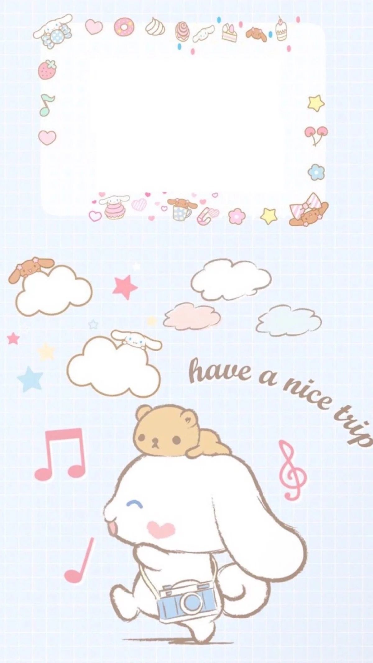 Background Cinnamoroll Wallpaper