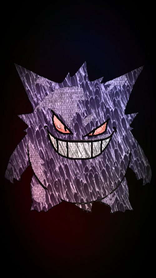 Background Gengar Wallpaper