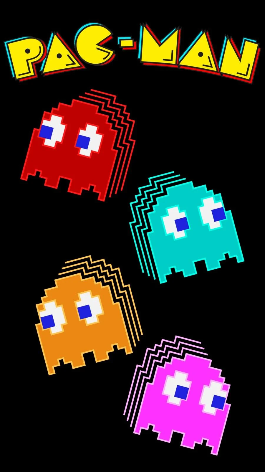 Background Pacman Wallpaper