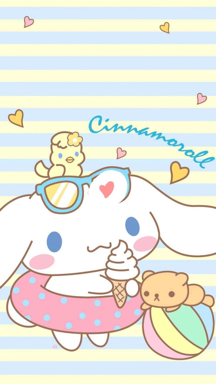 Background Cinnamoroll Wallpaper