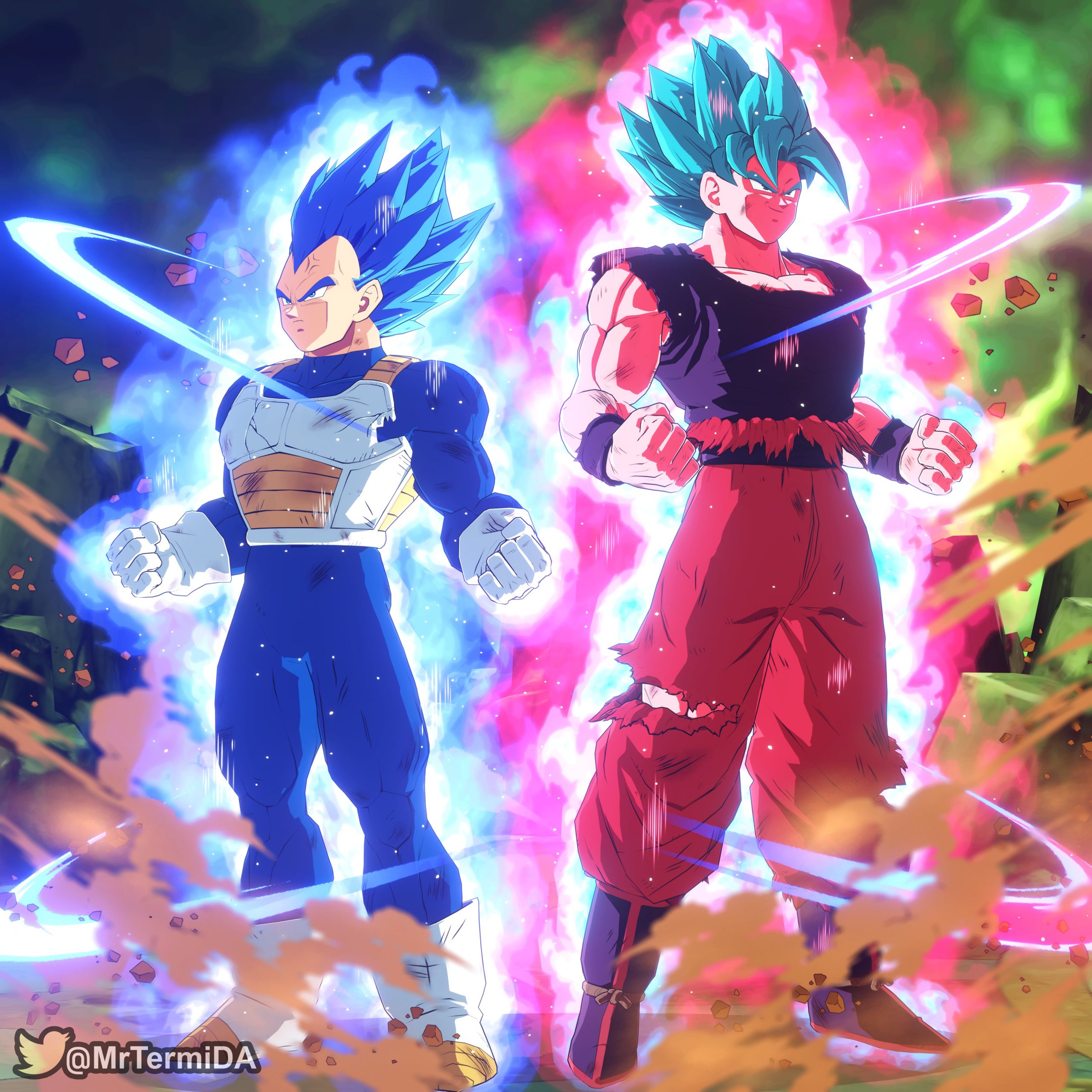 Goku And Vegeta Wallpaper