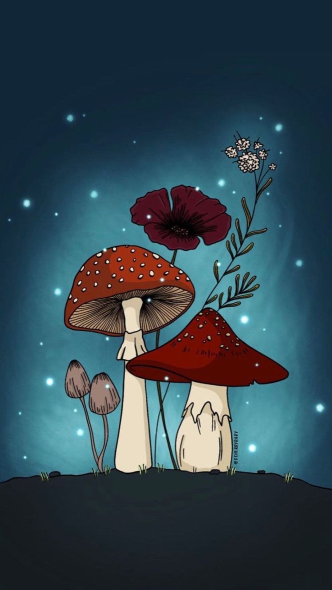 Mushroom Wallpaper