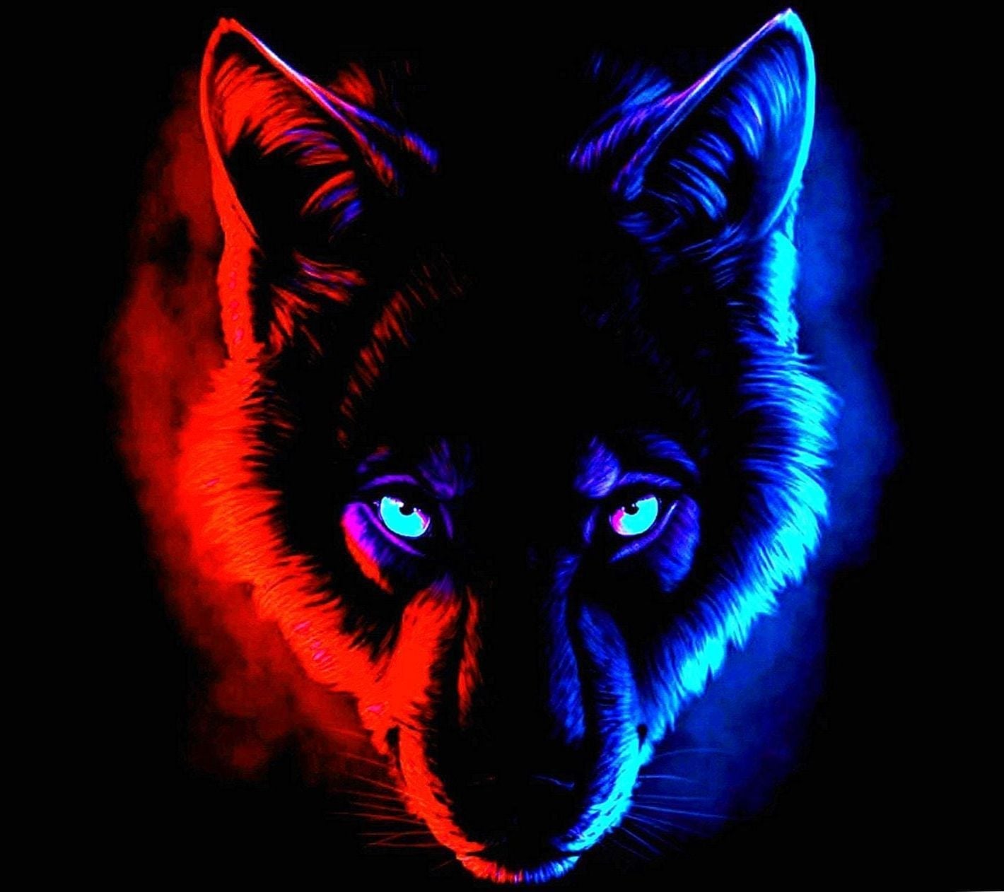 Background Wolf Wallpaper