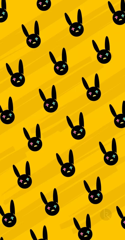 Background Bad Bunny Wallpaper