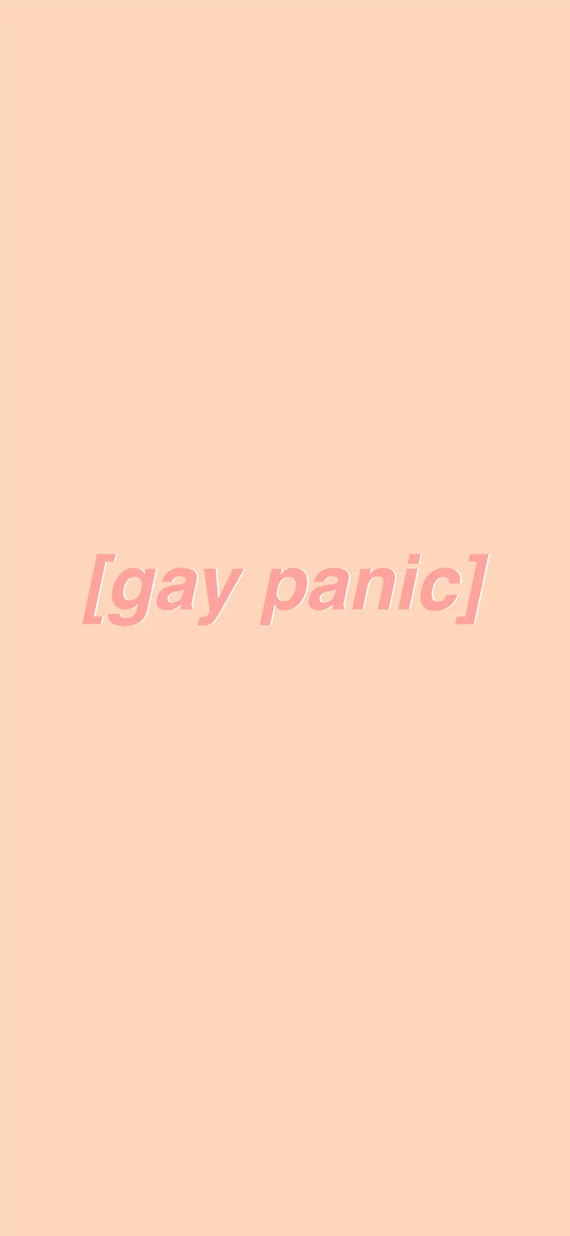 Gay Panic Wallpaper