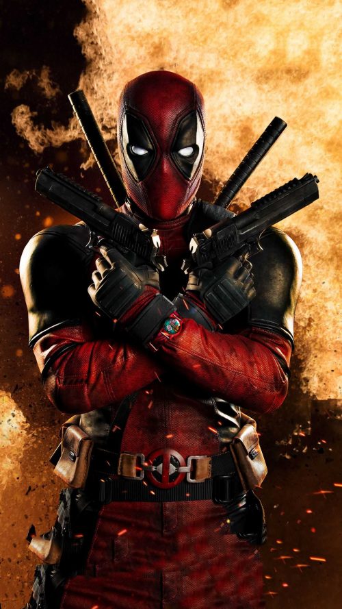 Background Deadpool Wallpaper