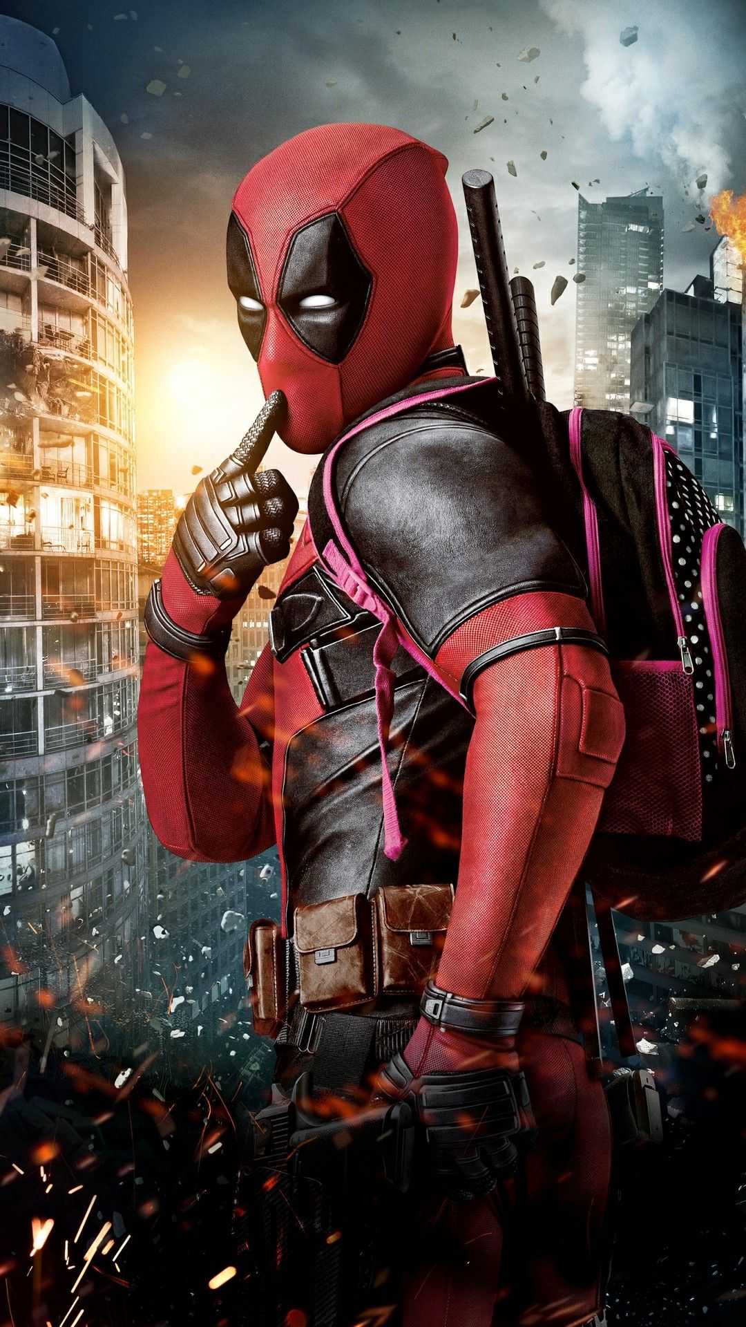 Background Deadpool Wallpaper