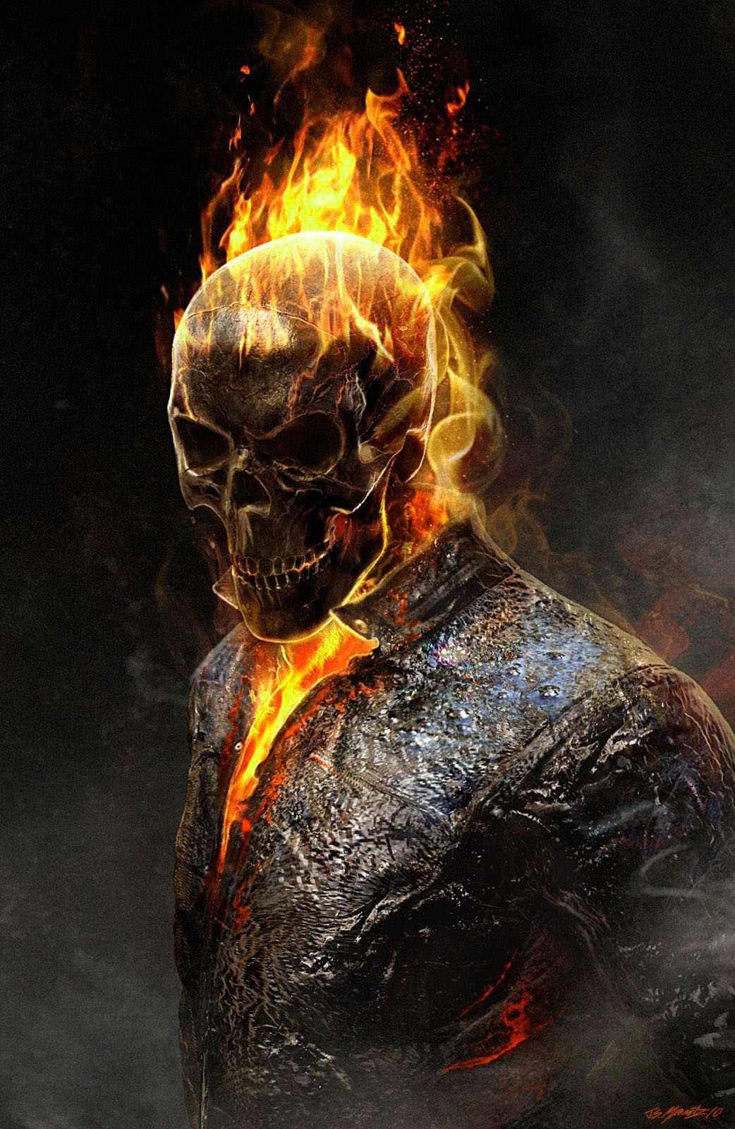 Background Ghost Rider Wallpaper