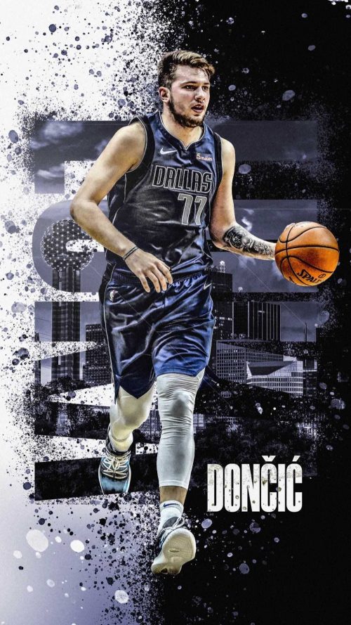 Background Luka Doncic Wallpaper