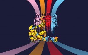Background Pacman Wallpaper