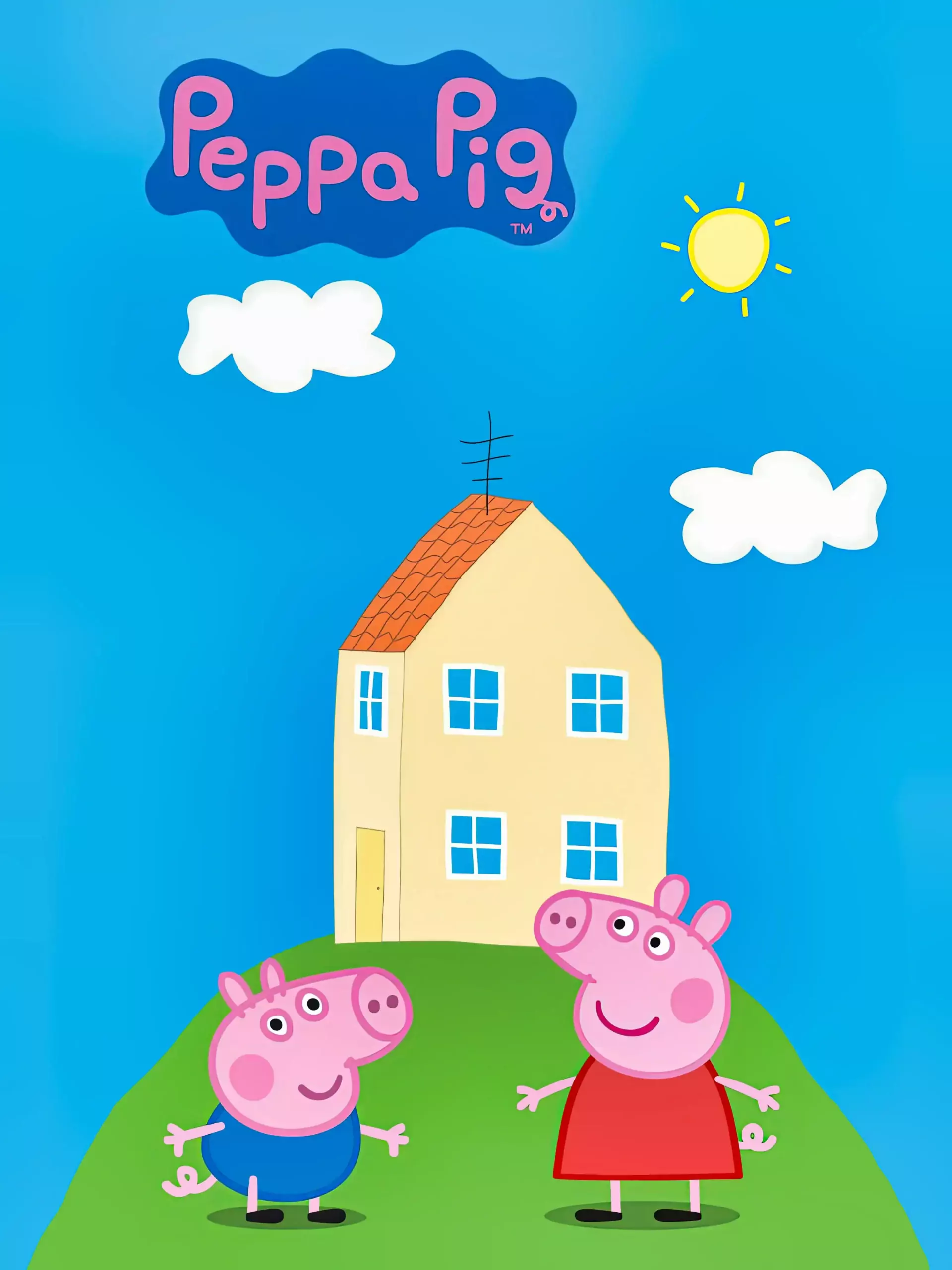 Backgraund Peppa Pig House Wallpaper - EnWallpaper