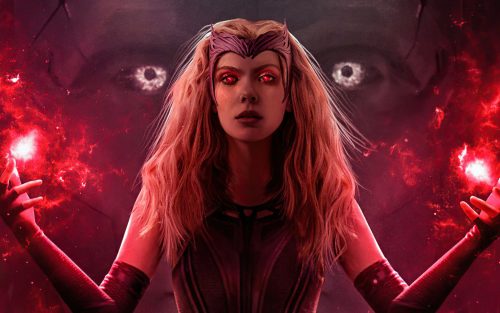 Background Scarlet Witch Wallpaper