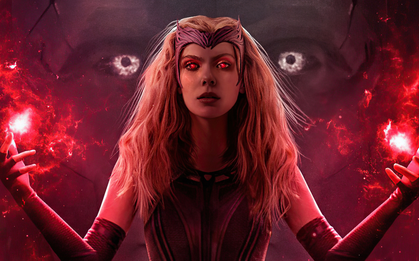 Background Scarlet Witch Wallpaper