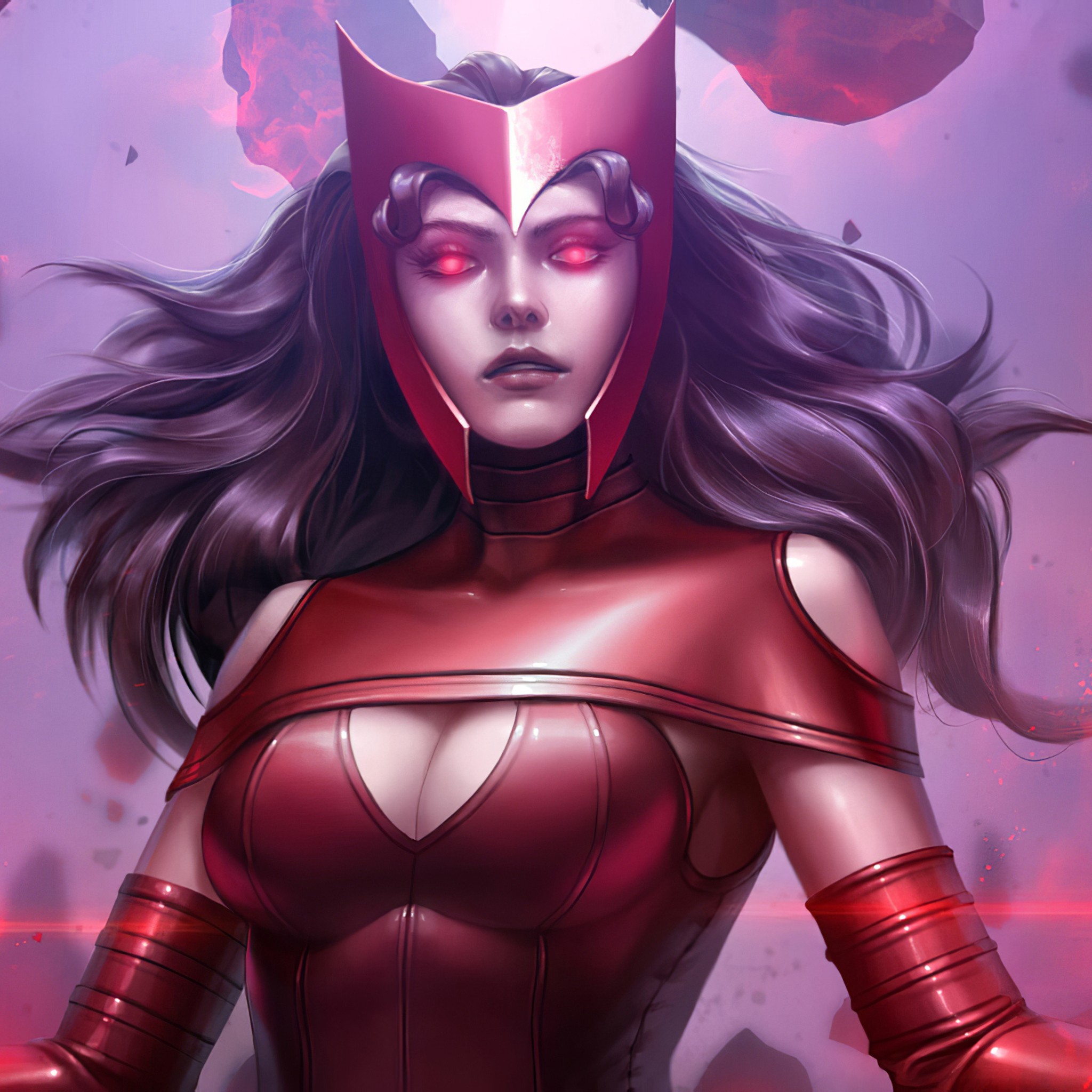 Background Scarlet Witch Wallpaper