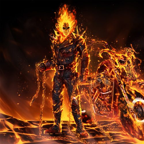 Background Ghost Rider Wallpaper