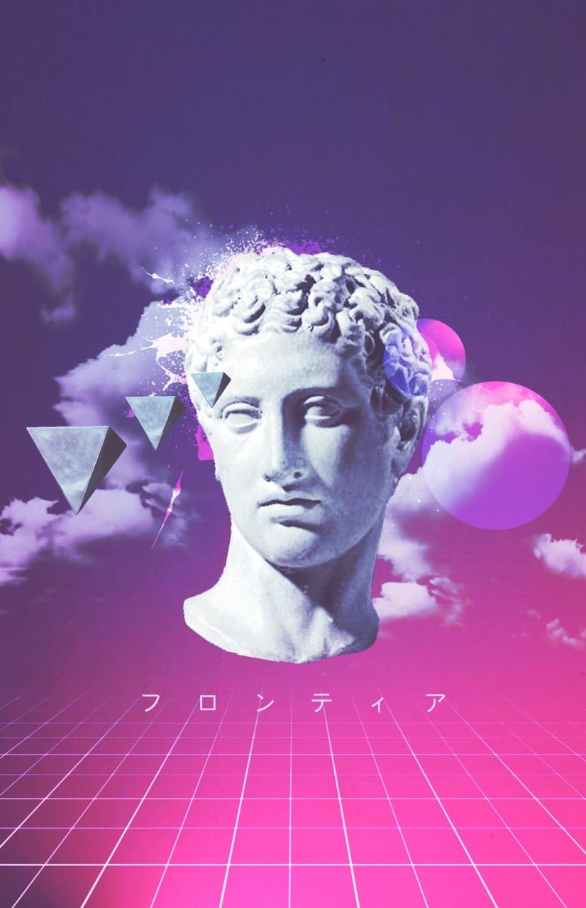 Background Vaporwave Wallpaper