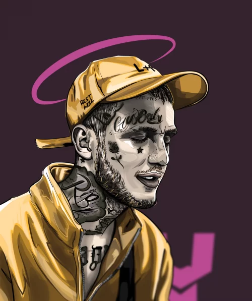 Background Lil Peep Wallpaper