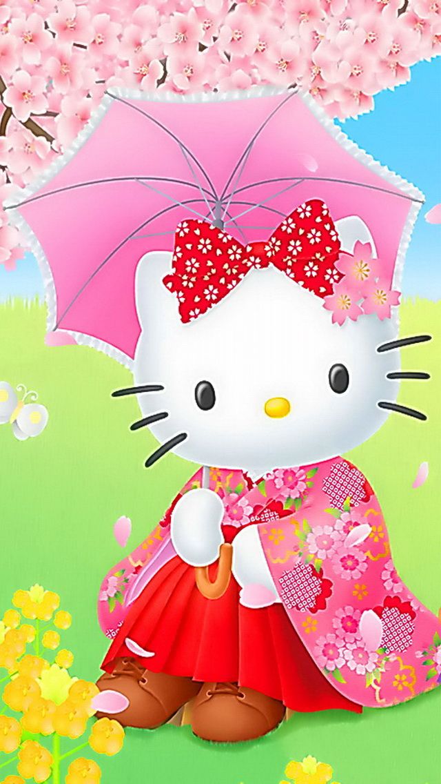 Background Hello Kitty Wallpaper