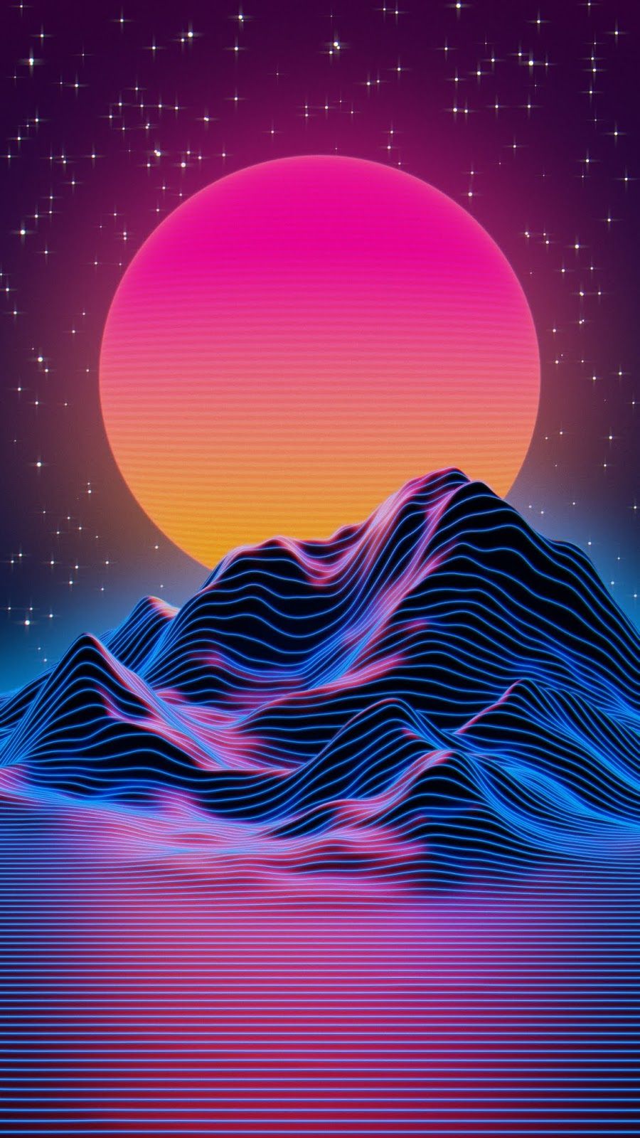 Background Vaporwave Wallpaper