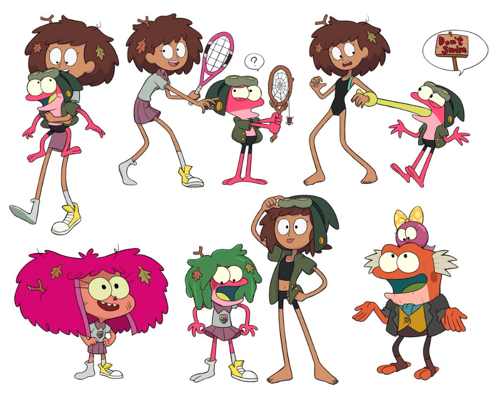 Background Amphibia Wallpaper