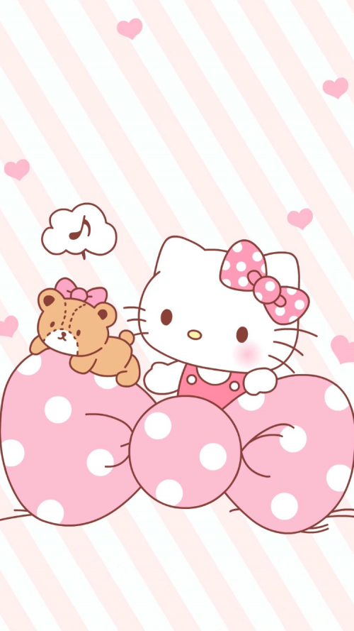 Background Hello Kitty Wallpaper