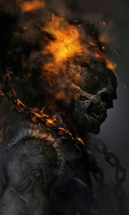 Background Ghost Rider Wallpaper