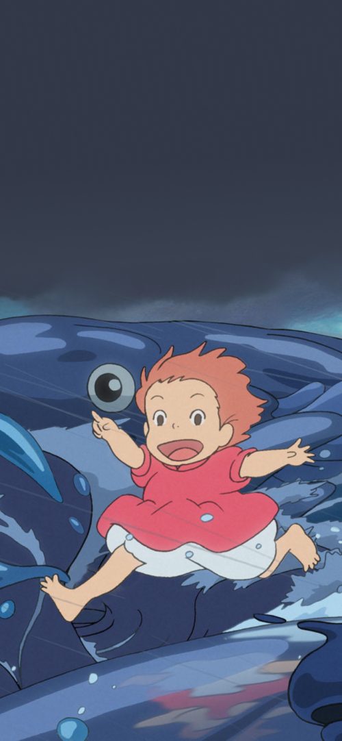 Background Ponyo Wallpaper