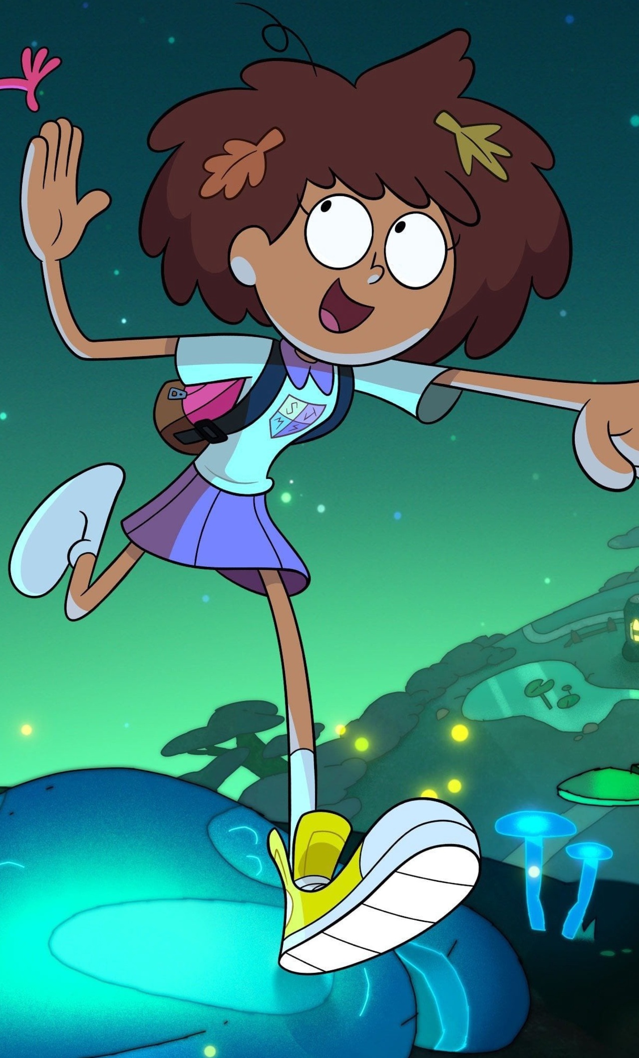 Background Amphibia Wallpaper