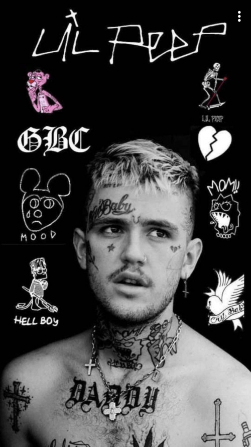 Background Lil Peep Wallpaper