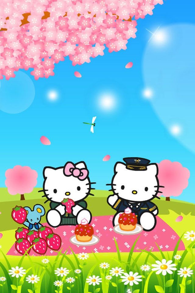 Background Hello Kitty Wallpaper