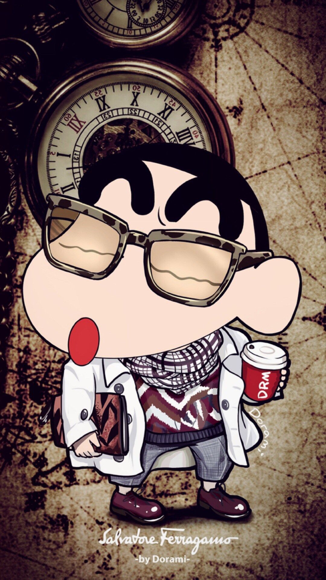 Background Shinchan Wallpaper