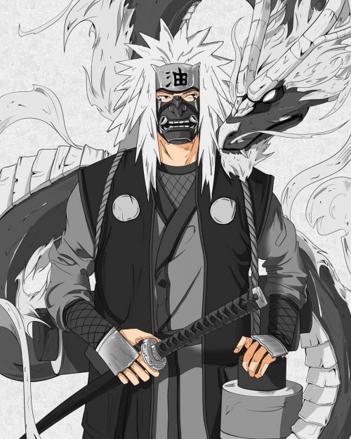 Background Jiraiya Wallpaper