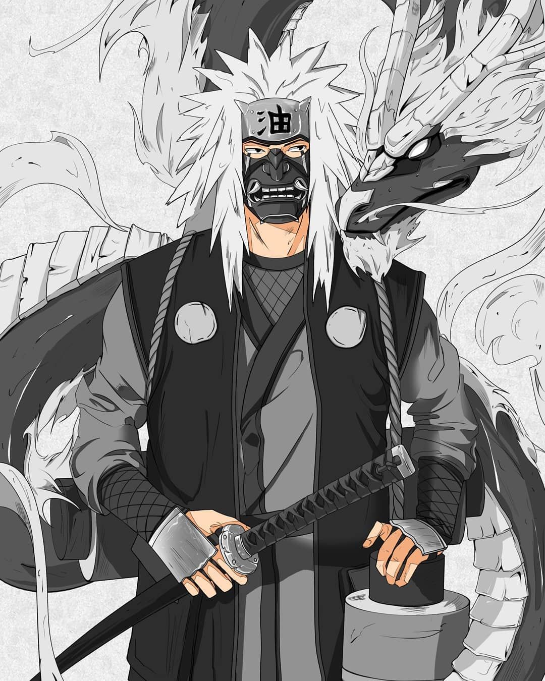 Background Jiraiya Wallpaper