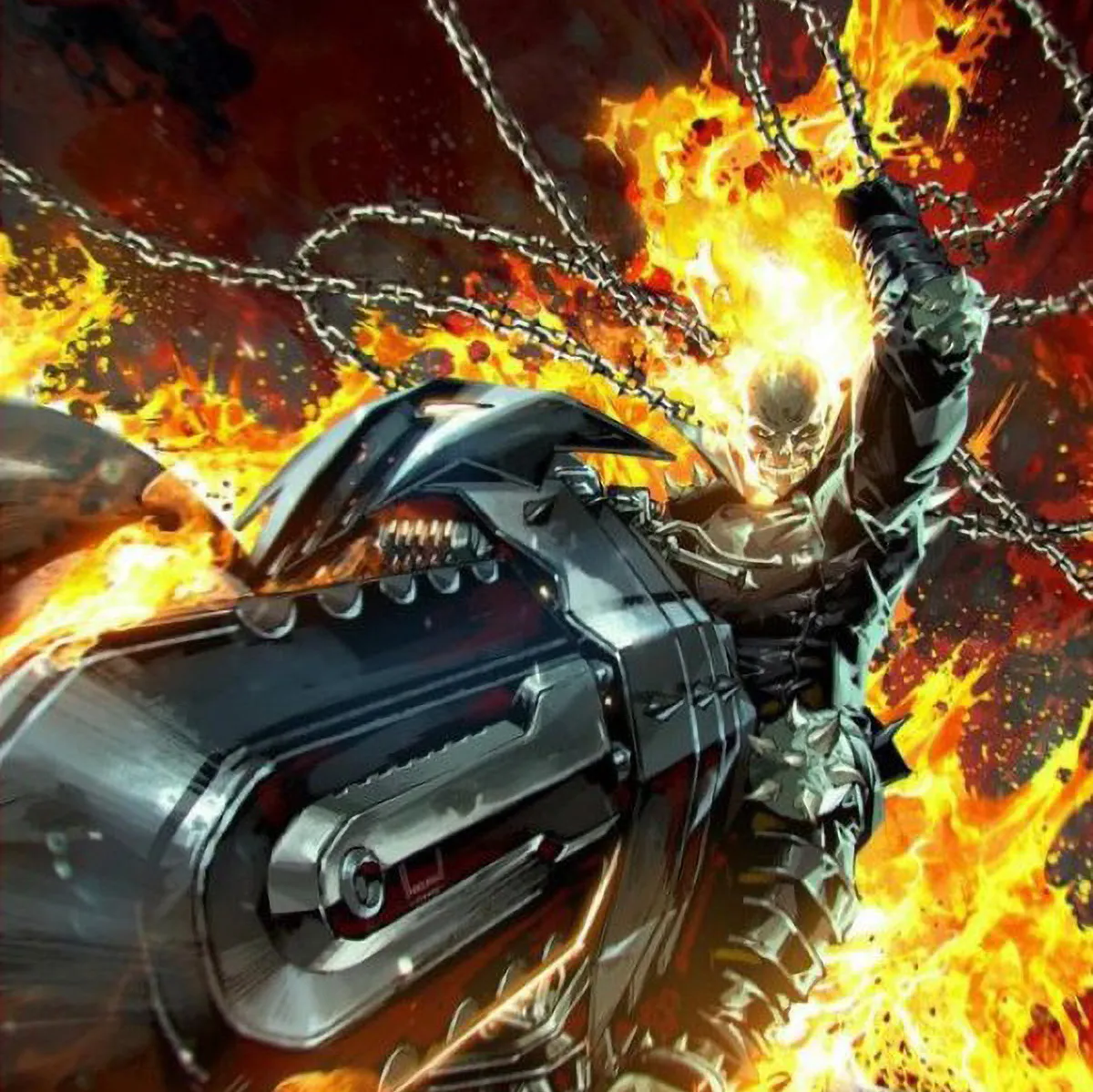 Background Ghost Rider Wallpaper