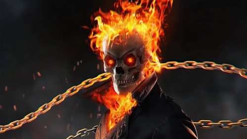 Background Ghost Rider Wallpaper