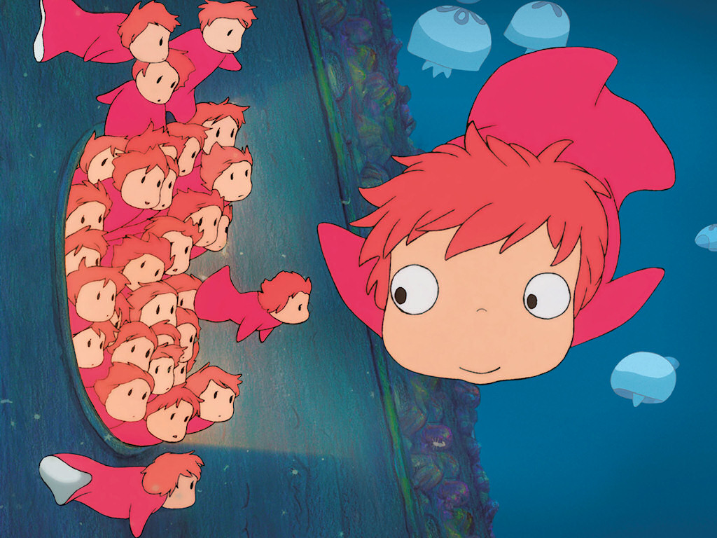 Background Ponyo Wallpaper