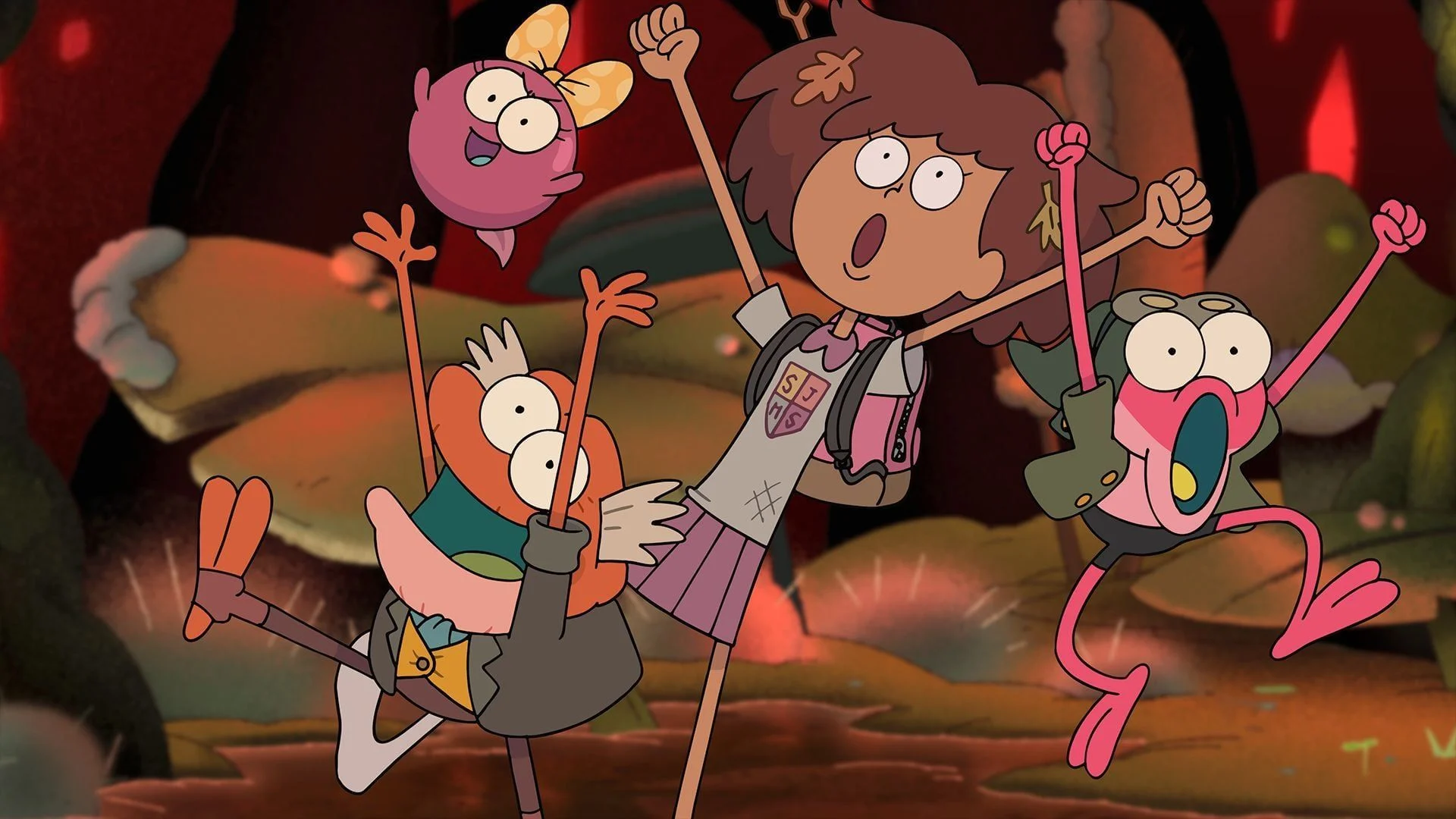 Background Amphibia Wallpaper